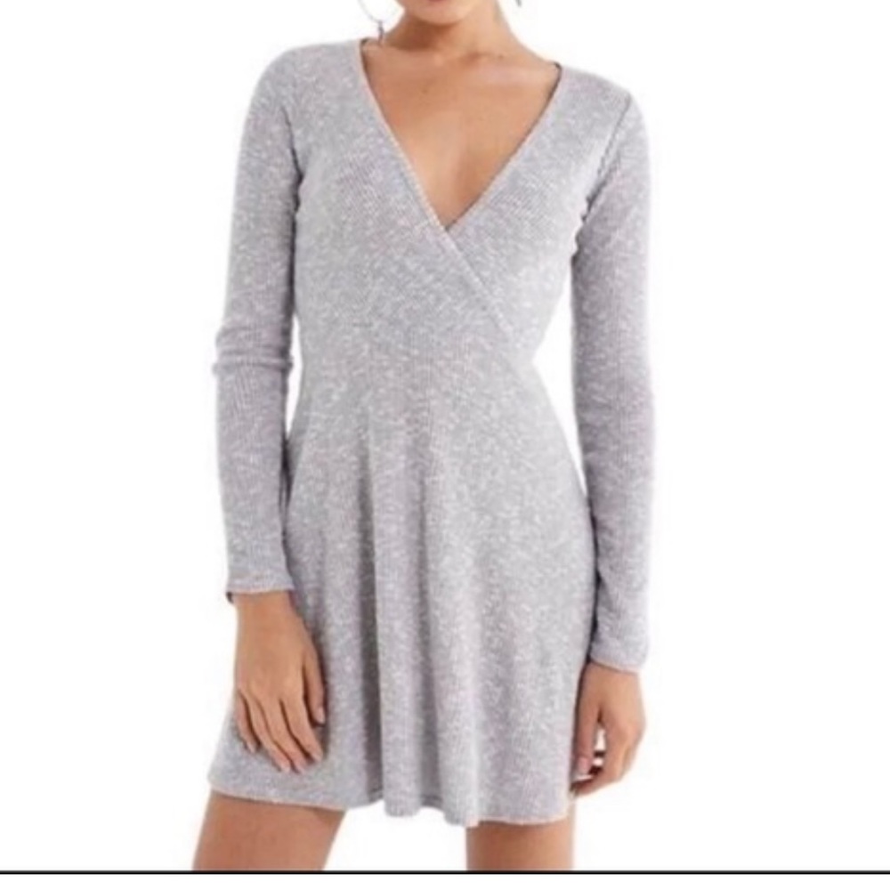 Urban Outfitters Gray Sweater Dress